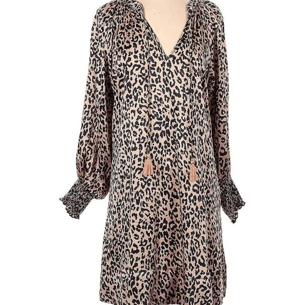 NWOT Leopard Dress